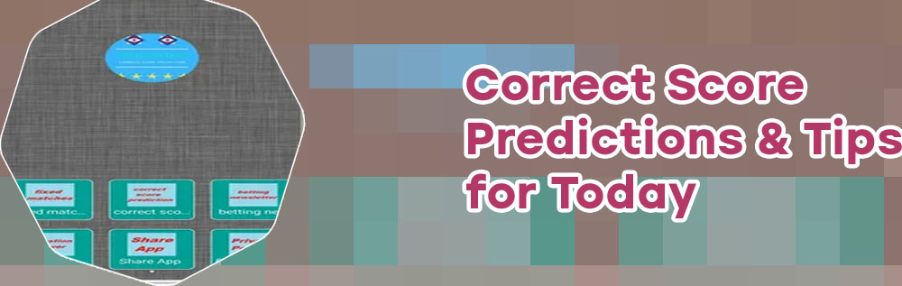 Best prediction site correct score