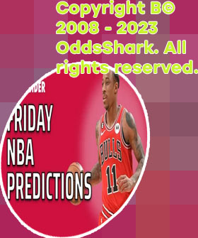 Nba predictions today odds shark